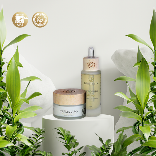 Crema viso + Siero viso ANTI AGE 100% NATURALE